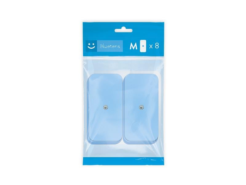 Bluetens Elektroden Medium, 8 Stück Set mit 8 Stück