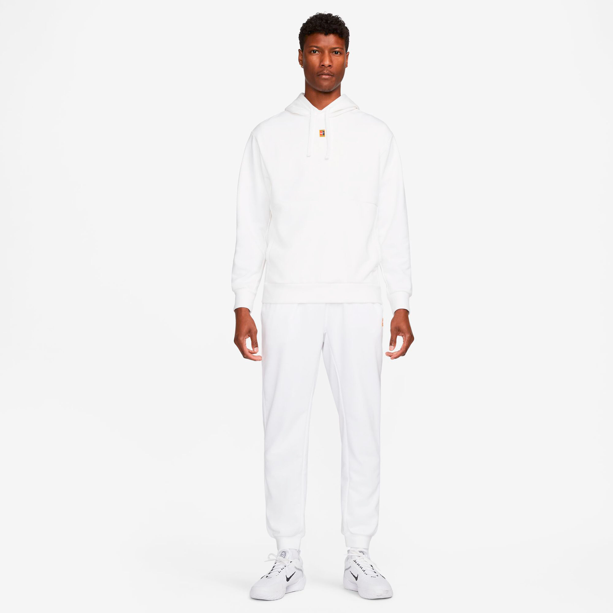 Nike Court Dri Fit Heritage Pantalon Survêtement Hommes - Blanc
