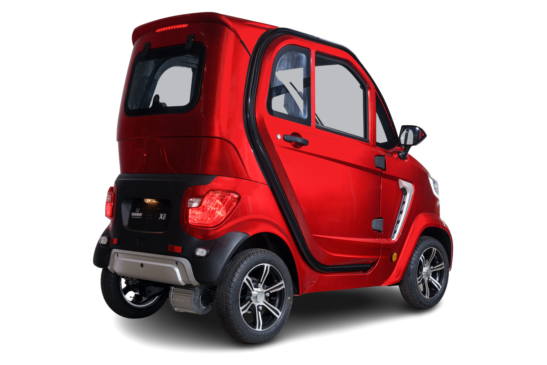 Stormborn X8 GT Kabinenfahrzeug - 3 kW - Lithium-Akku - 45 km/h - weiß