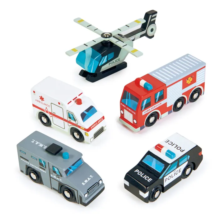 Tender Leaf Toys Véhicules d'urgence