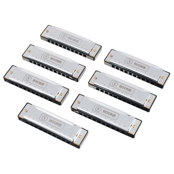 Thomann Rookie Blues Harmonica 7-SET