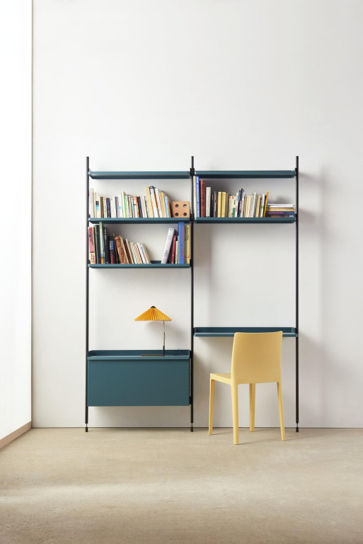 Hay Pier System 12 wandkast Blue/Clear