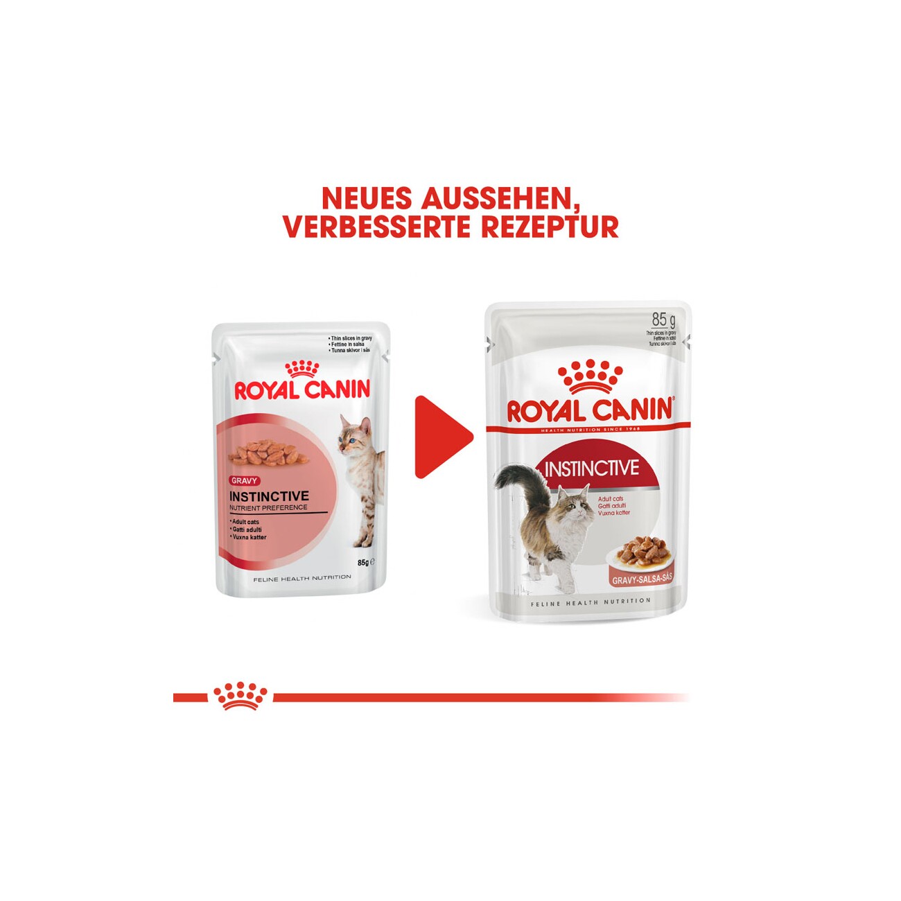 ROYAL CANIN Instinctive Adult in Soße 12x85 g