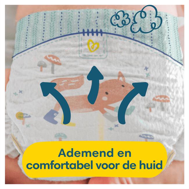 Pampers Premium Protection Trio Pack Luiers Maat 6 13-18 KG 90 stuks