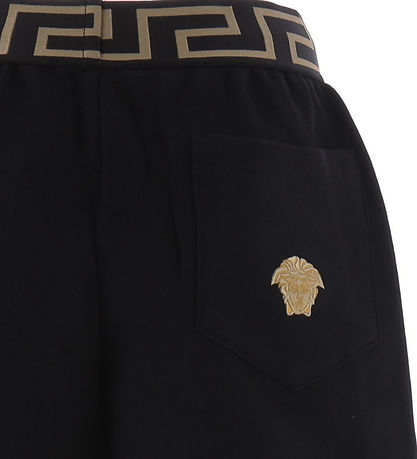 Versace Sweatshorts - Schwarz m. Gold