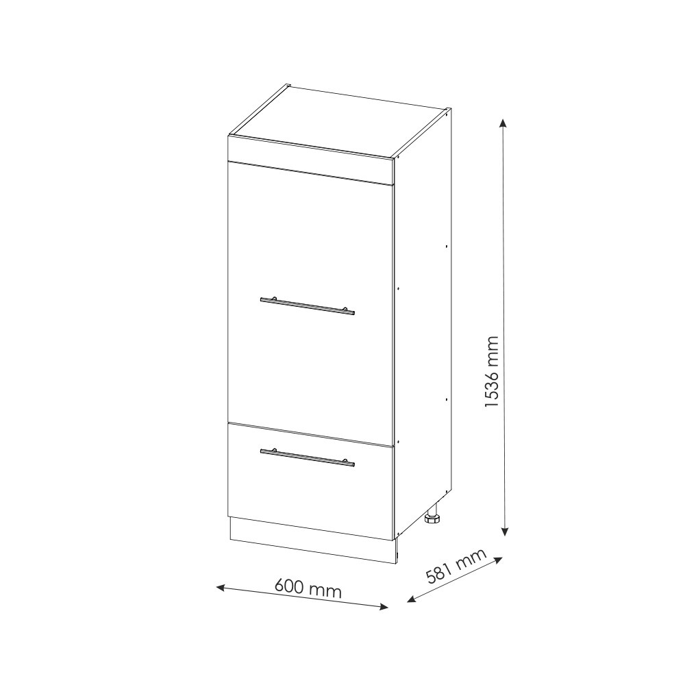 Vicco Mikrowellenumbauschrank Küchenschrank Küchenmöbel Fame-Line Landhaus Anthrazit Grün 60 cm Gold Küche Einbauküche Blende Hochschrank Schublade Mikrowelle Backofen Küchenzeile