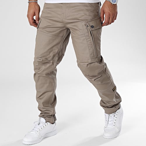 Pantalon Cargo Zip Tapered D24720-C072 Beige Taupe