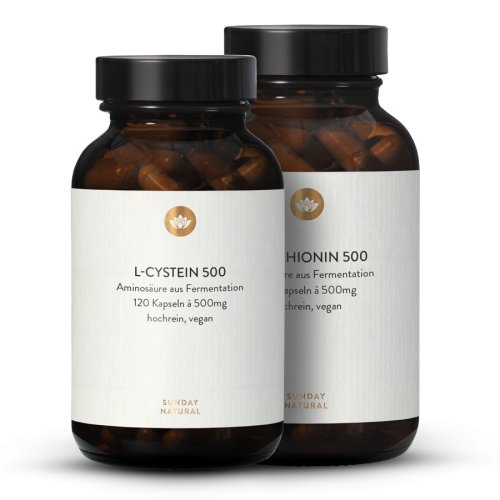 Sunday Natural Products  Cystein + Methionin Setaus Fermentation, vegan