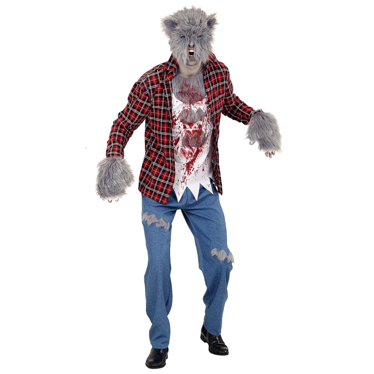 Halloween Kostuum Heren Weerwolf 5 delig