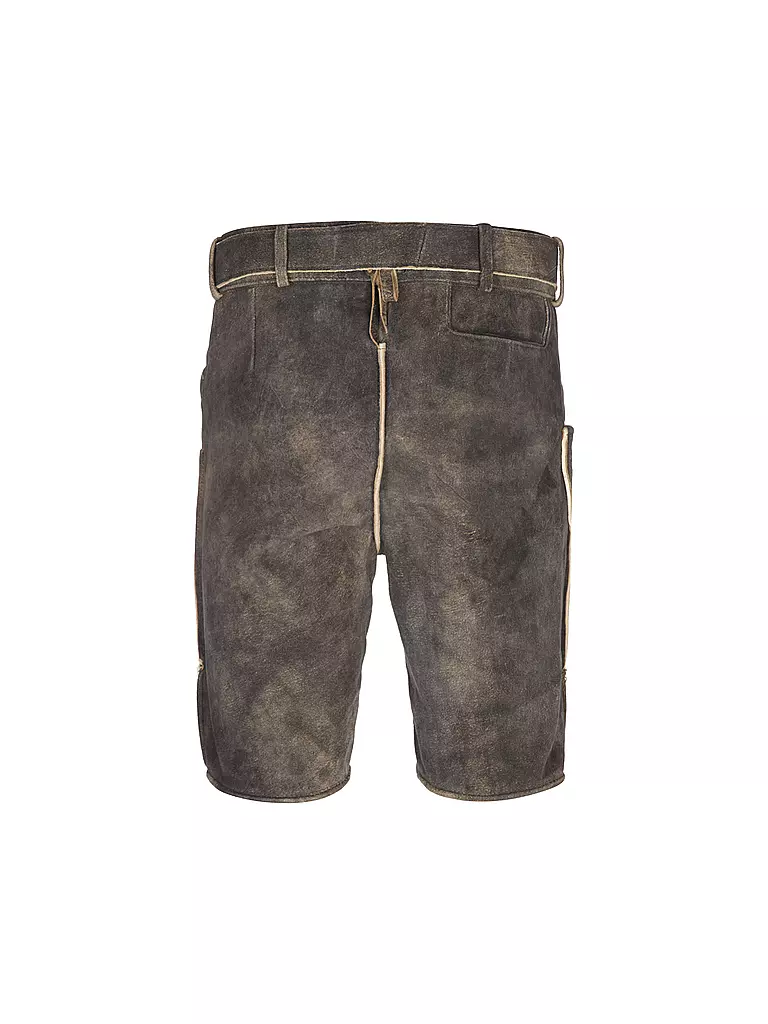 GWEIH & SILK Lederhose BORIS braun