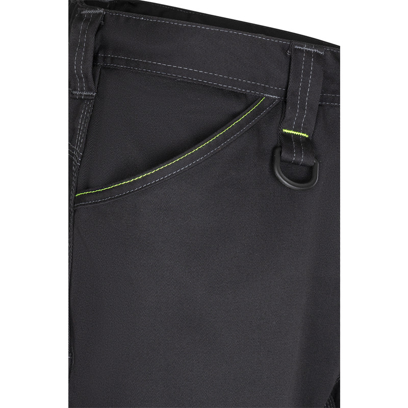 Portwest Urban werkbroek met kniezakken + gratis kniestukken 48 zwart