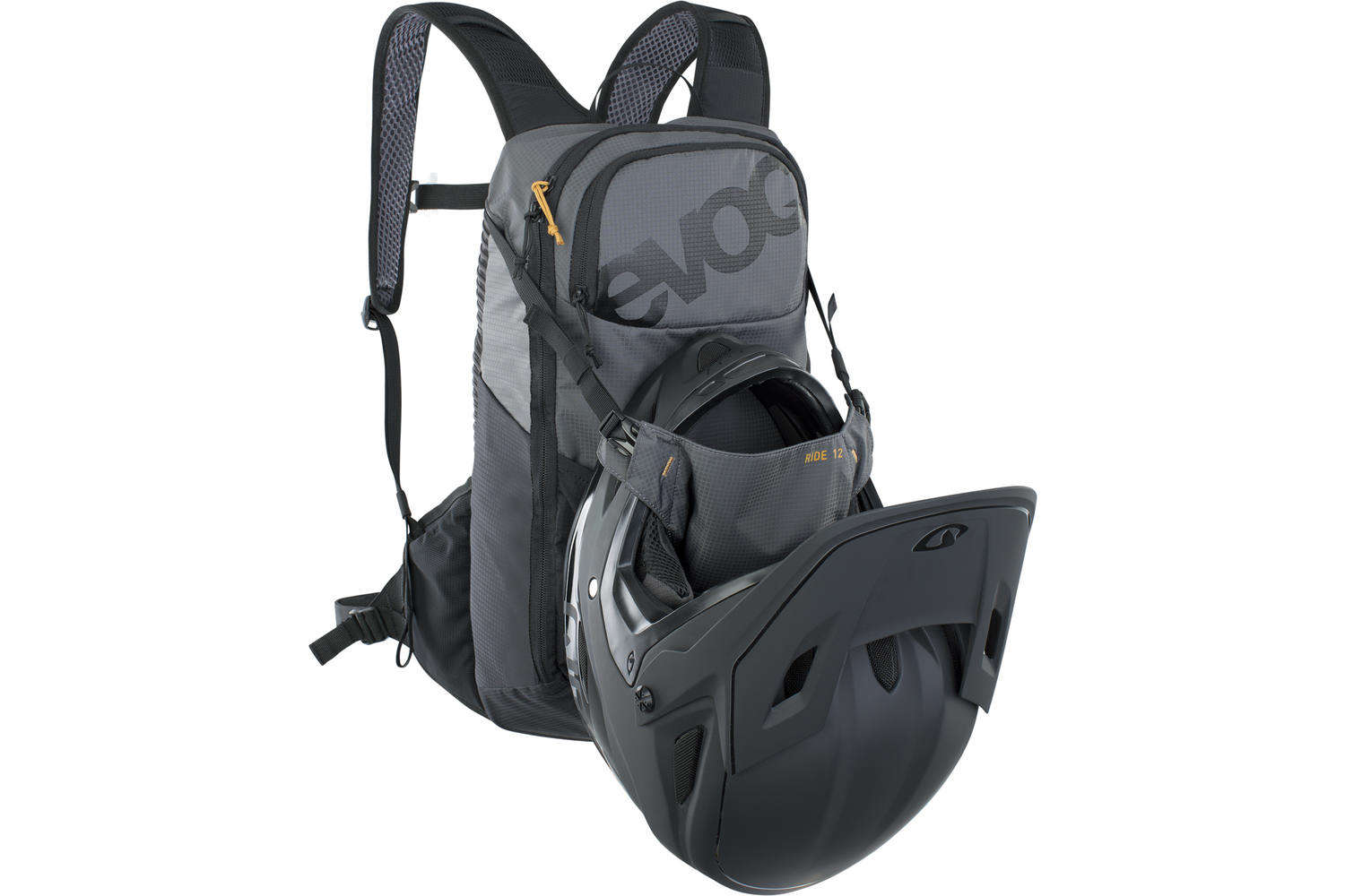 Evoc Ride 12L Dagrugzak Grijs/Zwart