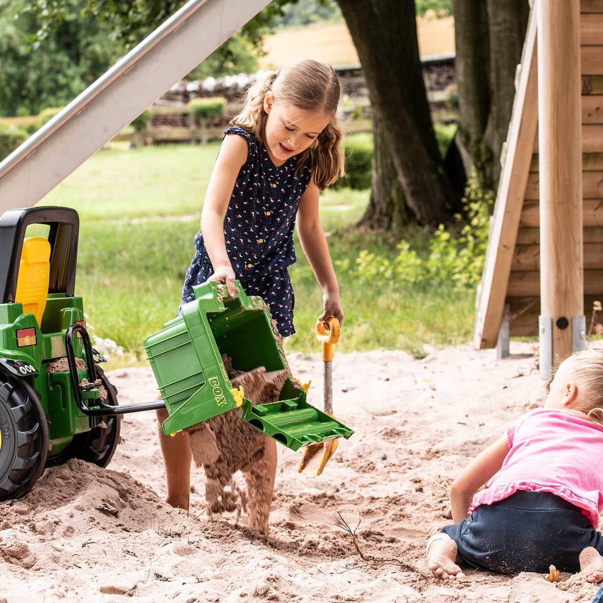 rolly toys® Kinderfahrzeug-Anhänger Anhängerbox für Tretfahrzeug