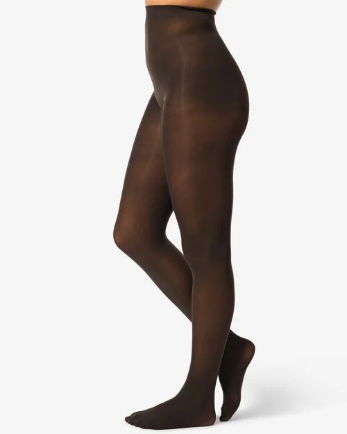 collant temp tech 40 deniers marron