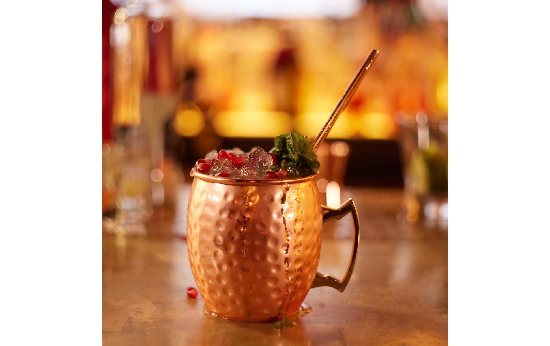 Cocktailglas »Oak & Steel Moscow Mule 550 ml, 4 Stück«