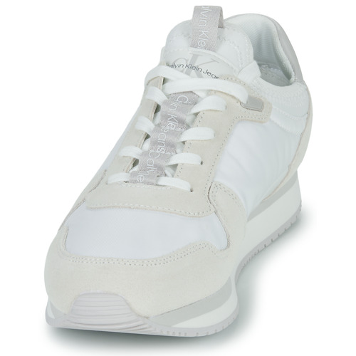 Calvin Klein Jeans - RUNNER SOCK LACEUP NY-LTH - Blanc