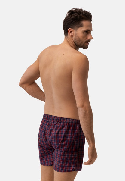 BOXERSHORTS I VÆVET ØKOLOGISK BOMULD