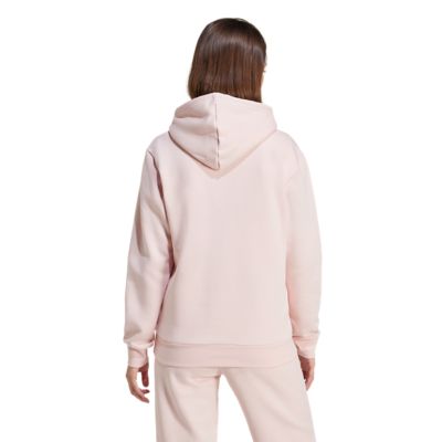 AdidasEssentials Small Logo Feel Cozy Hoodie - pink