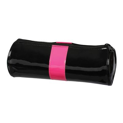 Trousse ronde Fluo Trend - 1 compartiment - 3 coloris disponibles - Viquel