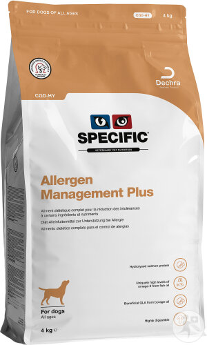 Specific COD-HY Allergen Management Plus Chiens Adultes Allergies Multiples 3x4kg