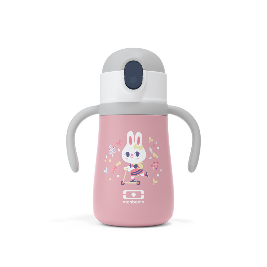 Bouteille isotherme Stram - Rose Bunny