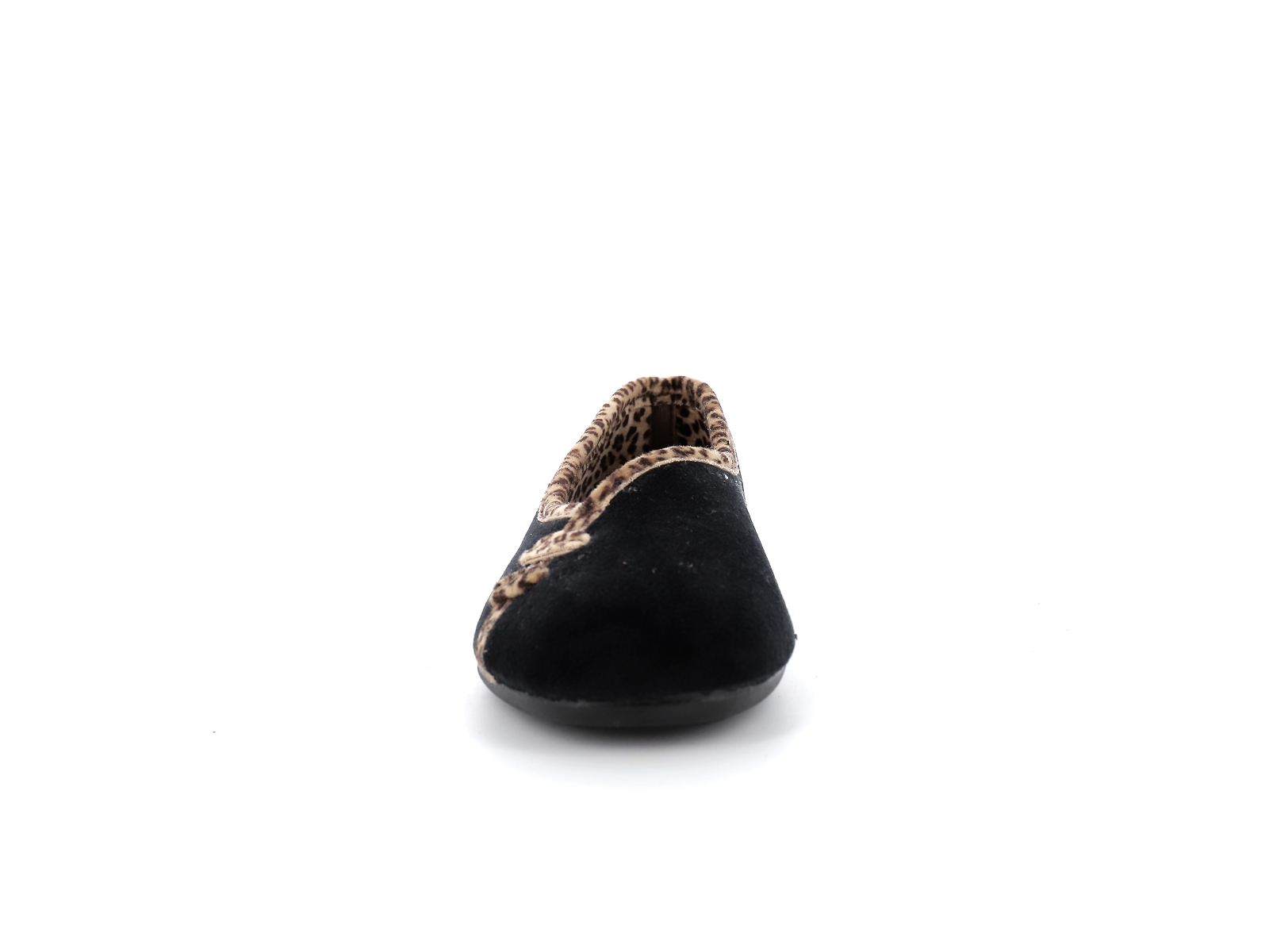 F brand-2454 Textile Noir Leopard