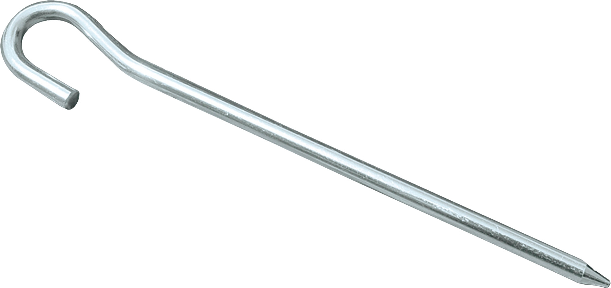 High Peak Aluminium Erdnagel 6er Pack 18 cm silber