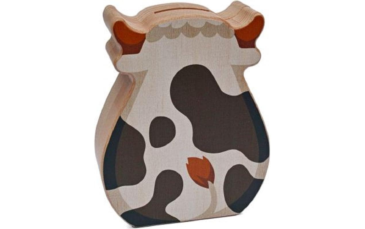 Spardose »Flora Kuh« Holzart: Buche (Deutschland, Schweiz)