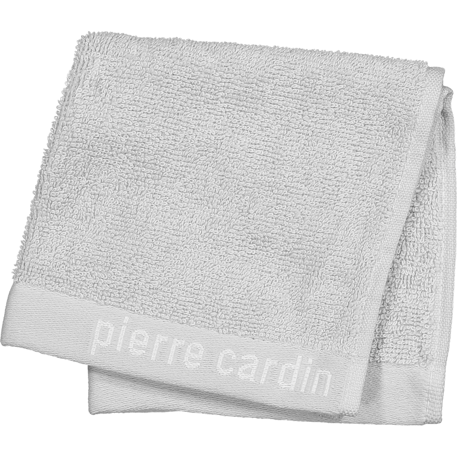 Pierre Cardin 30x30 Frottée Waschlappen, diverse Farben silber