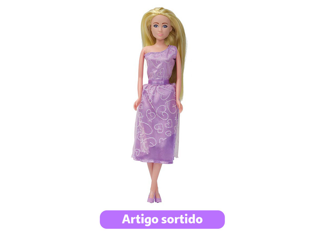 A MINHA BONECA PRINCESA ONE TWO FUN 29CM MODELOS SORTIDOS