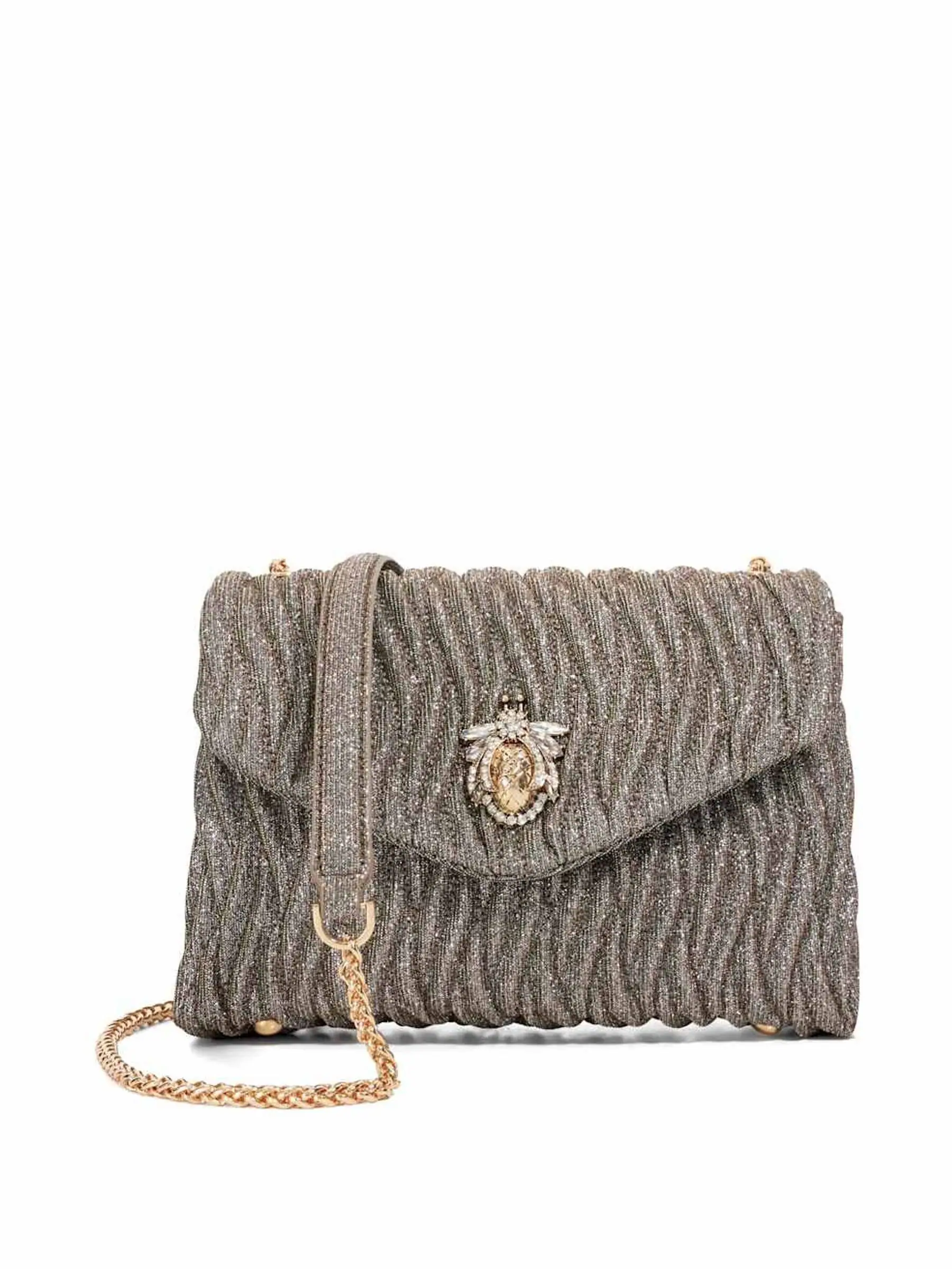 Dune London Darling Bug doorgestikte schoudertas