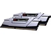 G.Skill Ripjaws V - DDR4 - sæt - 16 GB: 2 x 8 GB - DIMM 288-PIN - 2666 MHz / PC4-21300 - CL15 - 1.2 V - ikke bufferet - ikke-ECC - strålende sølv