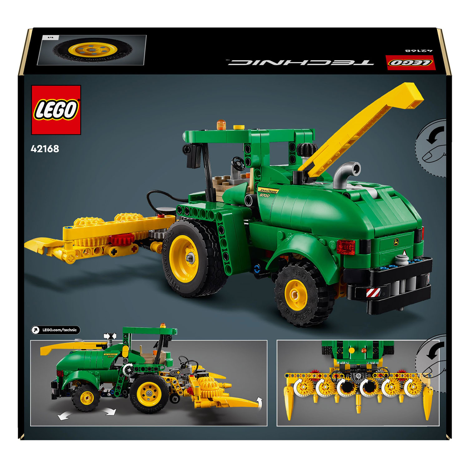 LEGO Technic 42168 John Deere 9700 Forage Harvester