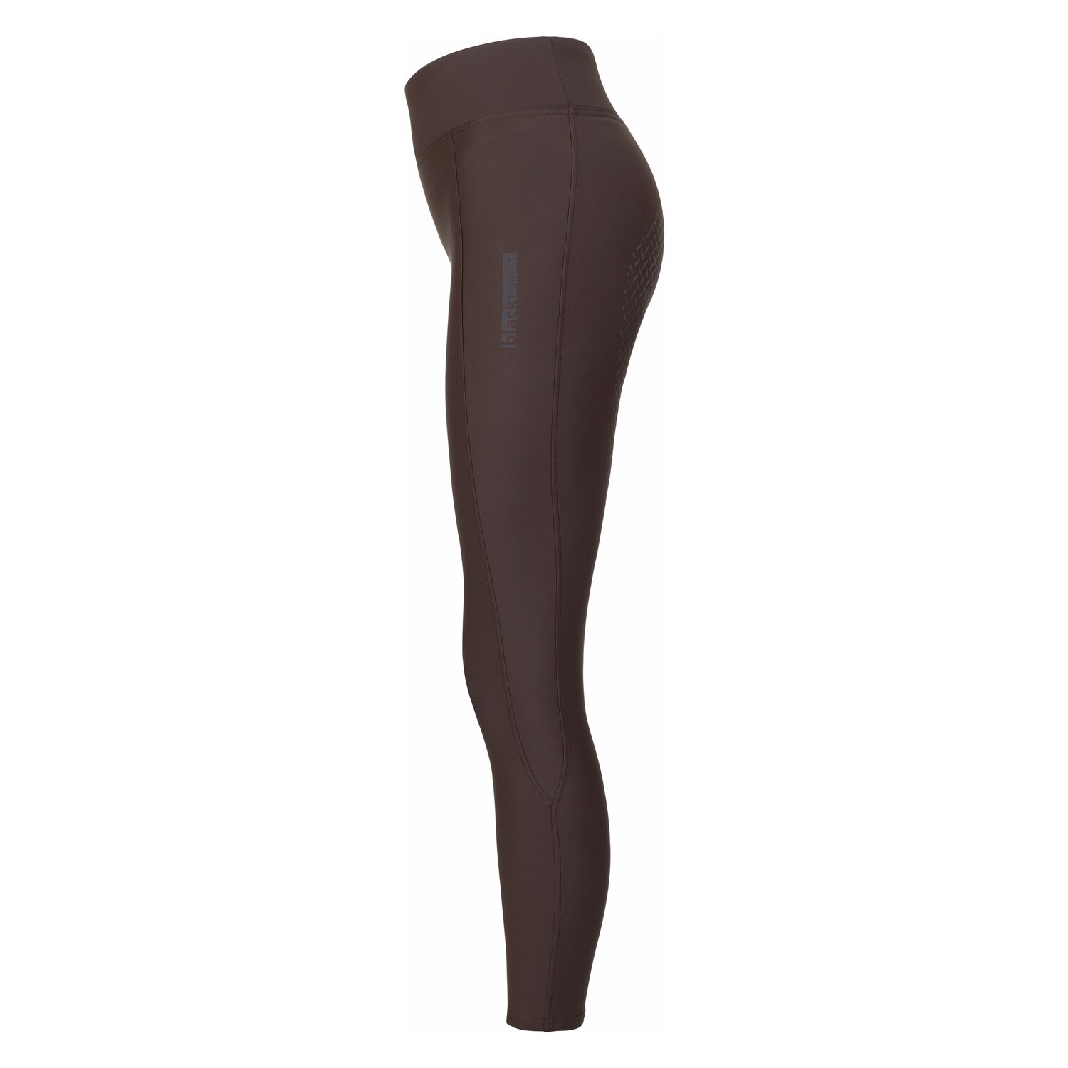black forest Thermoleggings mit Grip-Vollbesatz  - chocolate