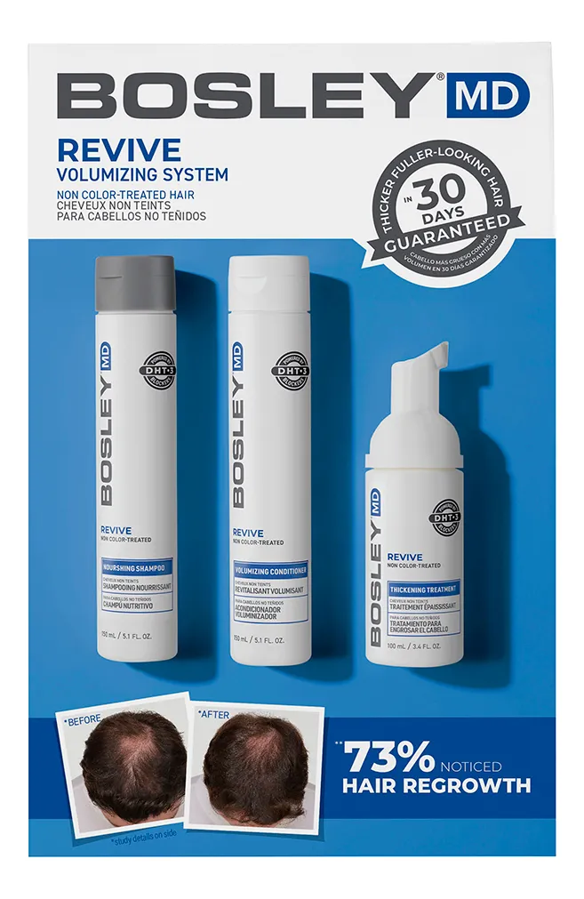 Bosley BosRevive Starter Pack For Non Color-Treated Hair - 1 stk.