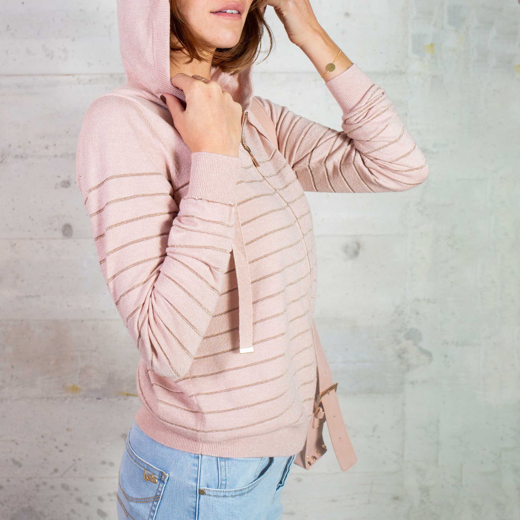 Gilet Femme rose