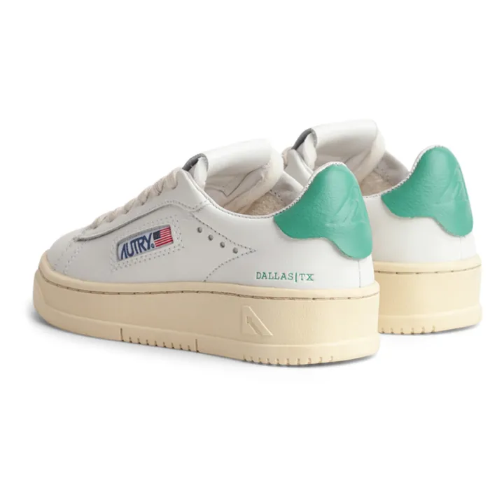 Autry Baskets Kids Medalist Low Cuir | Vert