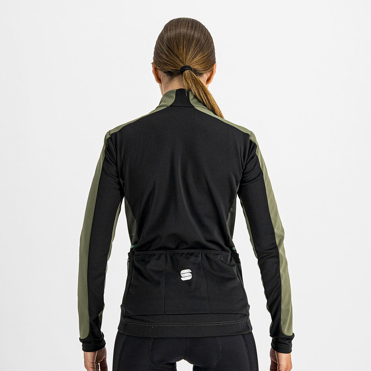 Sportful Neo Softshell Fietsjack Donkergroen/Zwart Dames