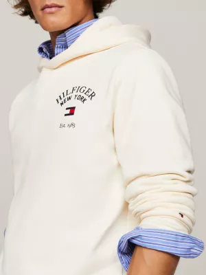 Moletom com capuz Varsity com logo arqueado