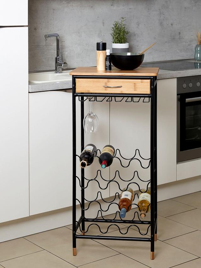Weinregal Loft für 16 Flaschen, Bambus
