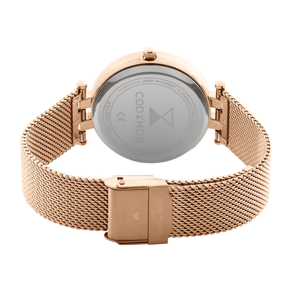 Montre Codhor Celinia Doré Rose
