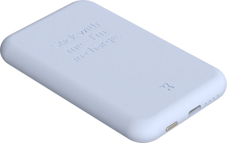 Kreafunk toCHARGE QI - Cloudy Blue Blå