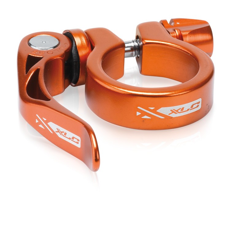 XLC sadelklampe orange med Quick Release