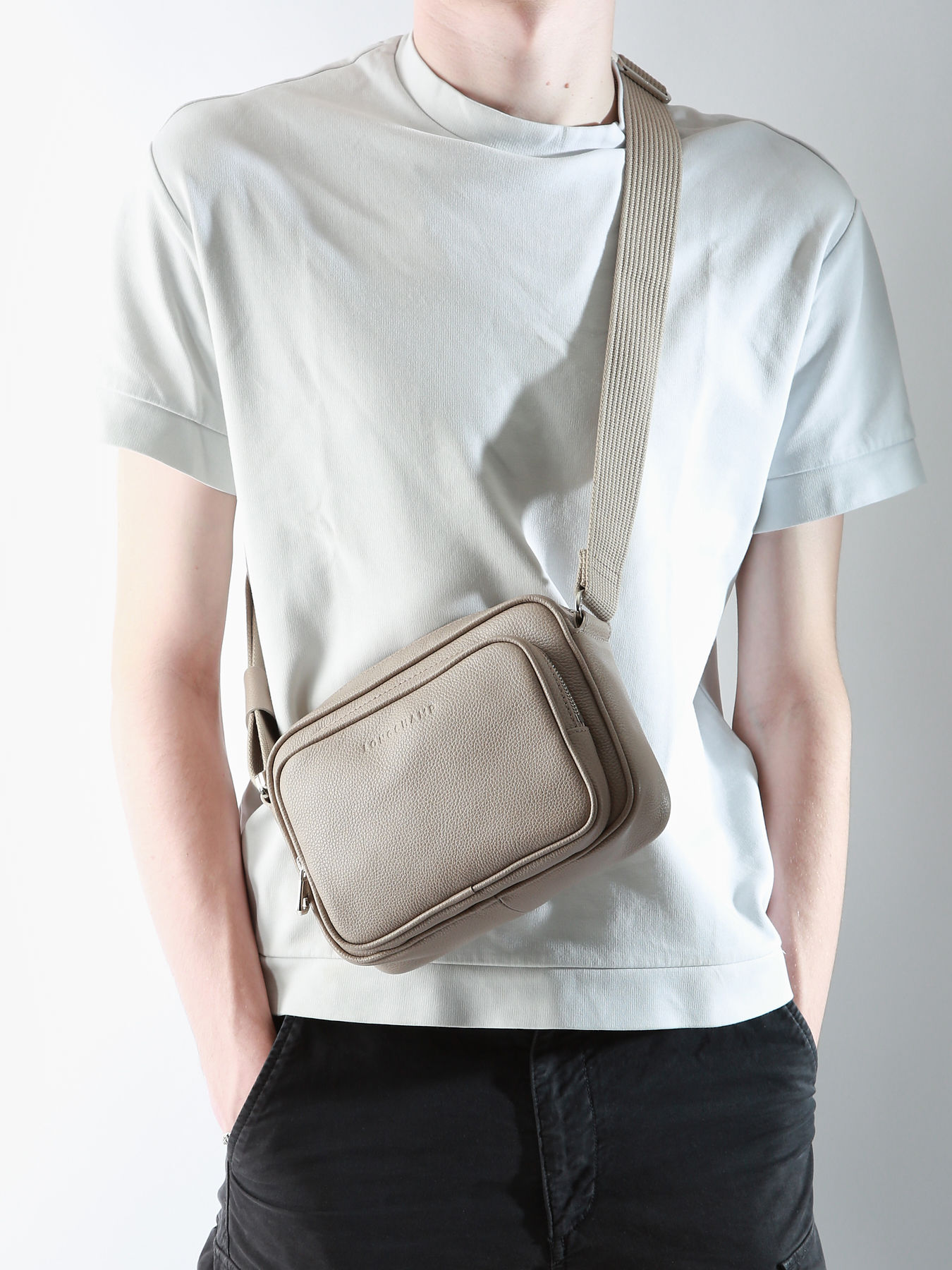 Sac bandoulire Le Foulonn cuir LONGCHAMP