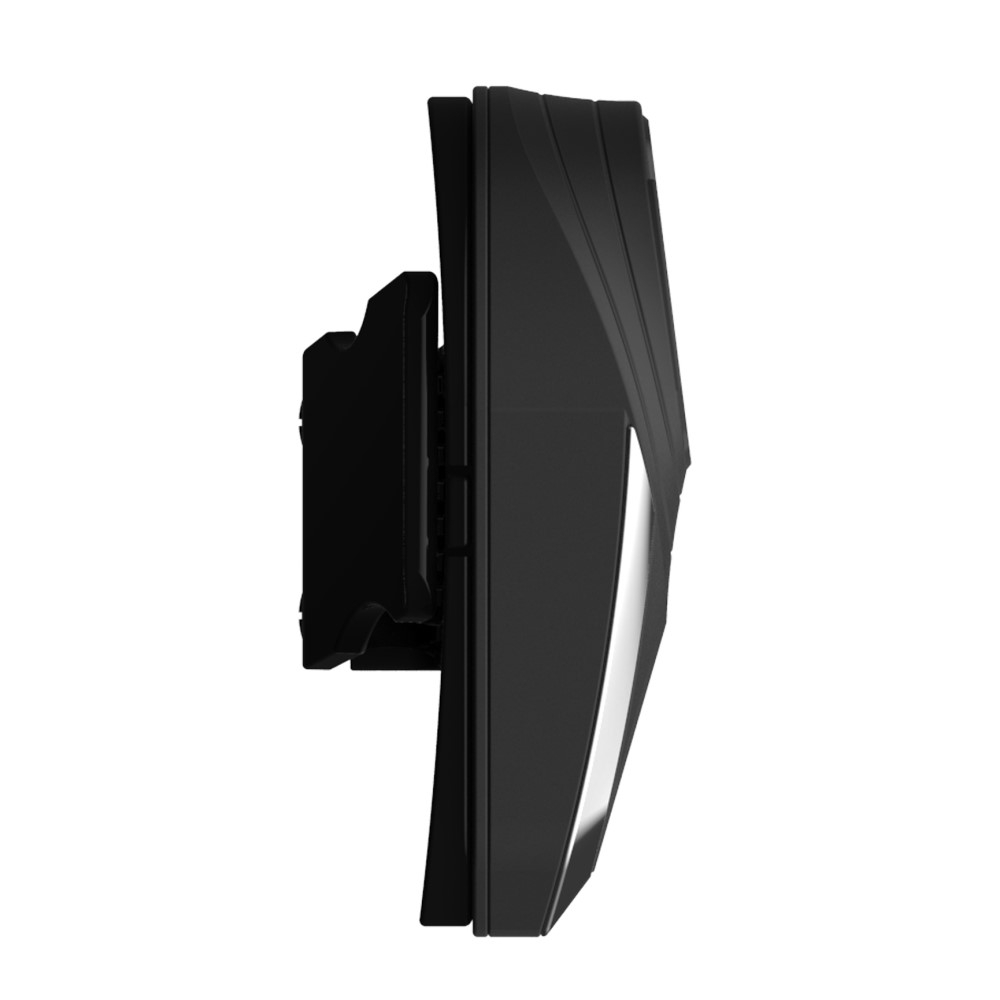 Spritzwasserfestes (IPX6) Motorrad Helm Intercom Bluetooth Headset FM Radio (bis zu 3 Benutzer) - Schwarz