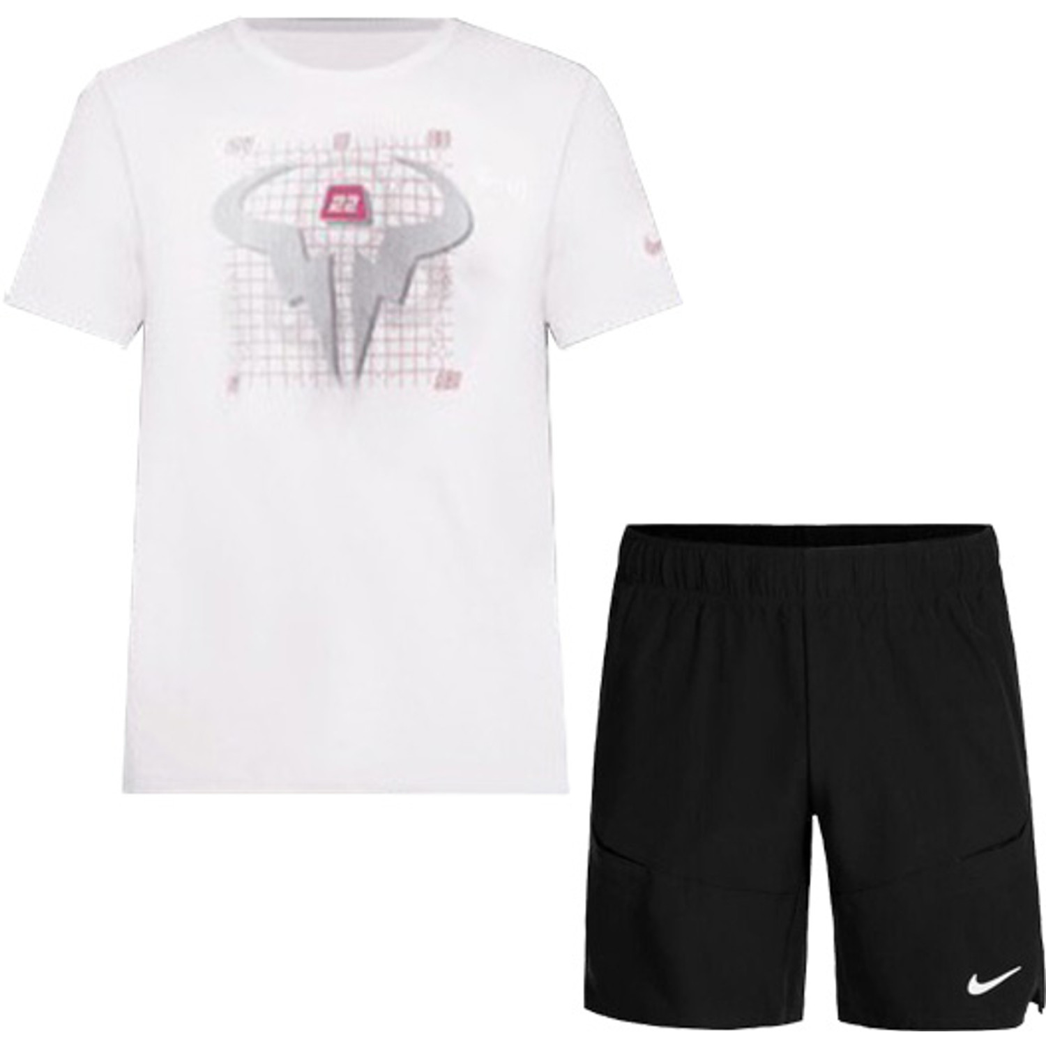 Nike Court Rafa Tee Set Heren