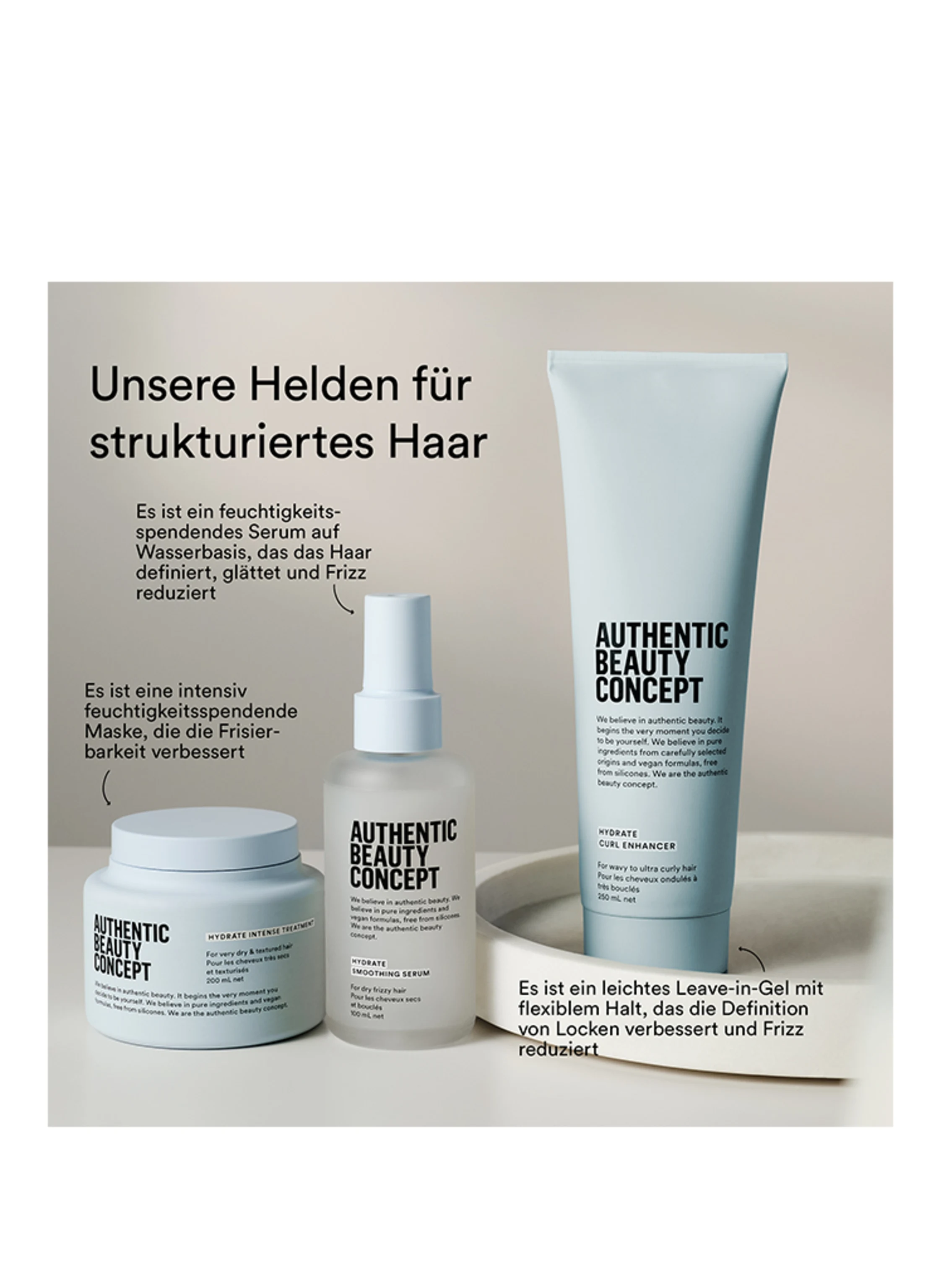 AUTHENTIC BEAUTY CONCEPT HYDRATE SMOOTHING SERUM