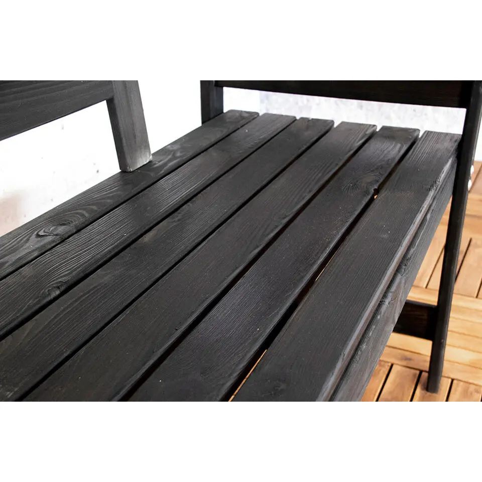 SenS-Line Friesen tuinbank - Hout - Zwart