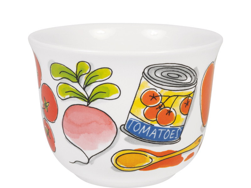 Soepkom Met Oor Even Bijkletsen Red Soup