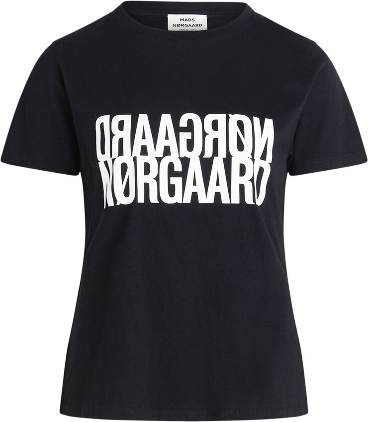 Mads Nørgaard - Copenhagen Single Organic Trenda P Tee FAV Sort